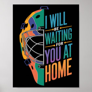 Poster Estarei esperando por você em casa Softll Catcher
