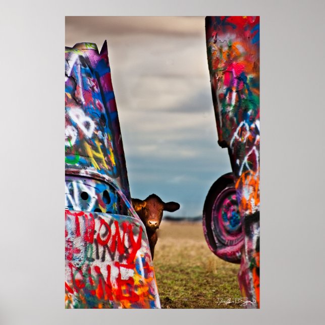 Poster "Estás A Olhar Para Mim?" (Frente)