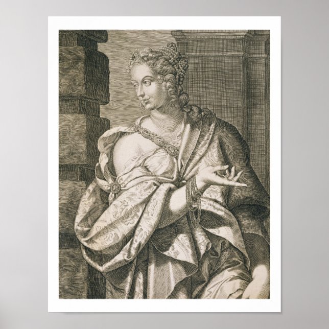 Poster Estatilia Messalina, terceira esposa de Nero (grav (Frente)