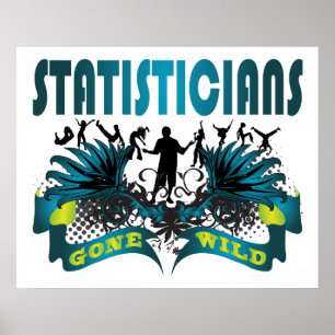 Pôster Estatísticos idos selvagens