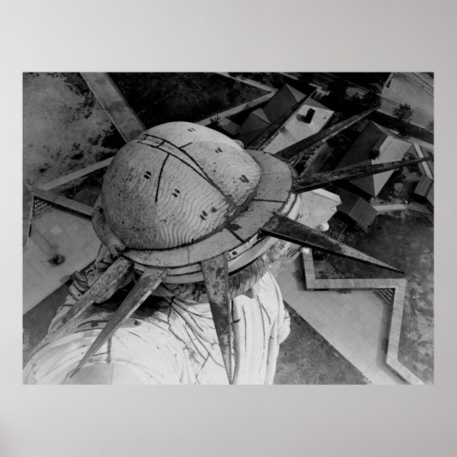 Poster Estátua da Fotografia Aérea da Liberdade (1920) (Frente)