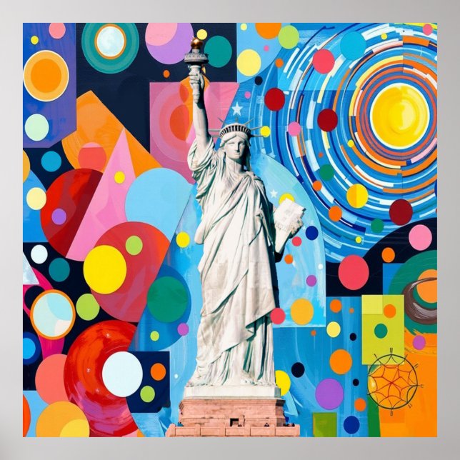 Poster Estátua da Liberdade (Frente)
