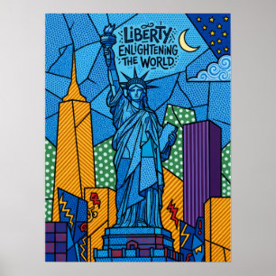 POSTER ESTÁTUA DA LIBERDADE