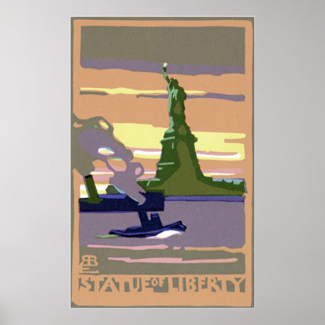 Poster Estátua Da Liberdade (Frente)