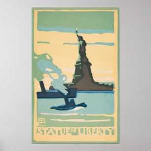 Poster Estátua da Liberdade (1916) por Rachael Robinson E