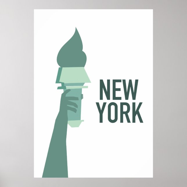 Poster Estátua da Liberdade de Nova York (Frente)