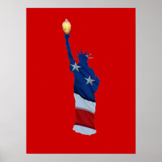 Poster Estátua da liberdade em qualquer cor