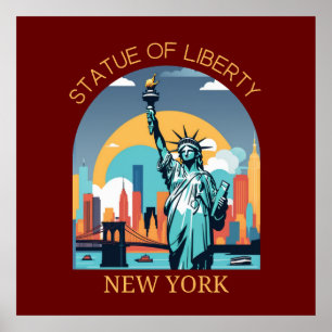Poster Estátua da Liberdade, Nova Iorque