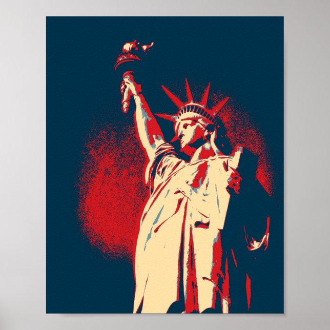 Poster Estátua da Liberdade,NY (Frente)