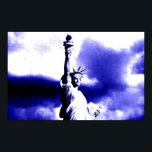 Pôster Estátua da Liberdade Pop<br><div class="desc">Nova Iorque - Estatutos,  Monumentos e Edifícios - Estátua da Liberdade - Trabalho de arte de Foto dos EUA</div>