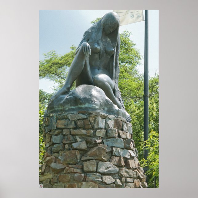 Poster Estátua da Lorelei (Frente)