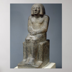 Pôster Estátua de Ankh, padre de Horus, Pe Dynastic