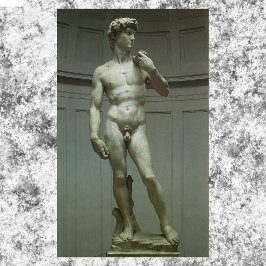 Poster Estátua de David por Michelangelo