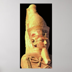 Pôster Estátua de Hatshepsut como Osiris