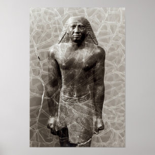 Poster Estátua de Mentuemhat, governador de Thebes