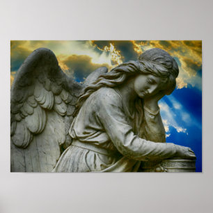 Poster Estátua do anjo