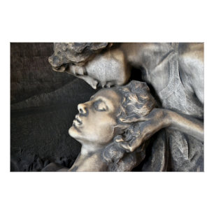 Pôster Estátua do Cemitério de Milão