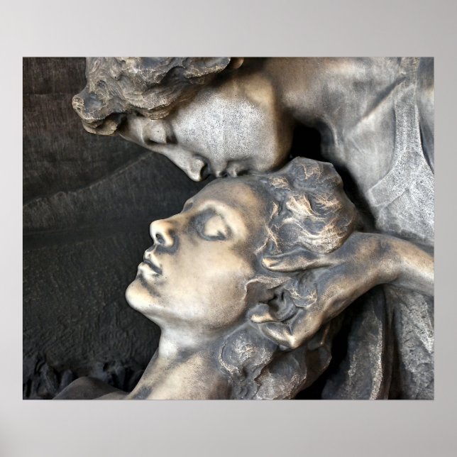 Poster Estátua do Cemitério de Milão (Frente)