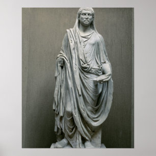 Pôster Estátua do imperador Maxentius (ANÚNCIO 306-312)