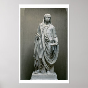 Pôster Estátua do imperador Maxentius (ANÚNCIO 306-312)