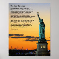 Estátua do Poema da Liberdade, O Novo Colosso