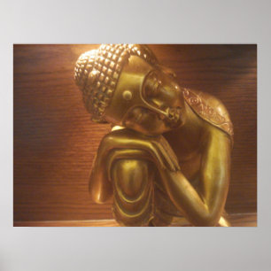Poster Estátua do sono Buddha