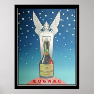 Pôster Estátua e Cartaz Vintage Art Déco