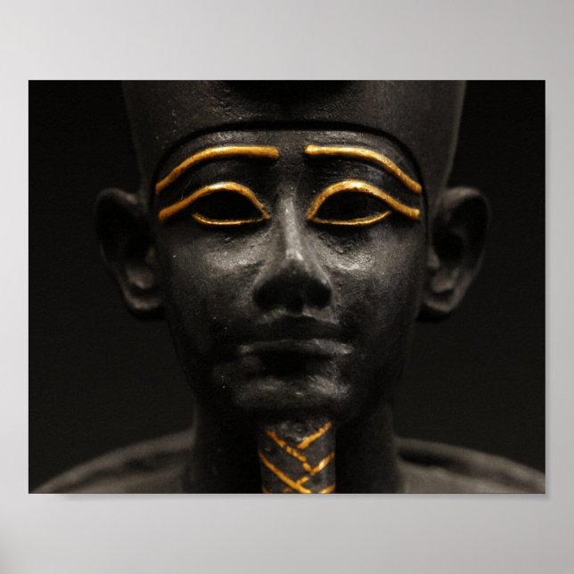 Poster Estátua egípcia de Osiris (Frente)