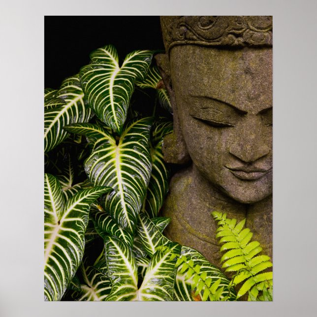 Pôster Estátua em um Jardim Informações de Localização: M (Frente)