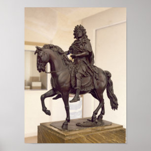 Pôster Estátua equestre de Louis XIV