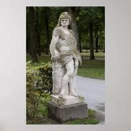 Poster Estátua no Parque