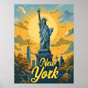 Poster Estátua Nova Iorque da Liberdade