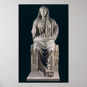 Pôster Estátua póstumo de Livia de Velleia