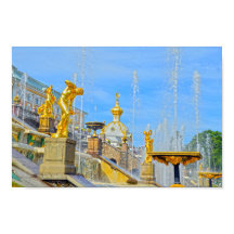 Estatuas Douradas de Peterhof, Rússia