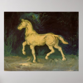 Pôster Estatueta de um Cavalo por Vincent van Gogh