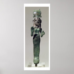Pôster Estatueta de uma deusa do Phoenician, do Phoeni