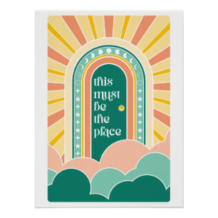 Pôster este deve ser o local da porta retrógrada