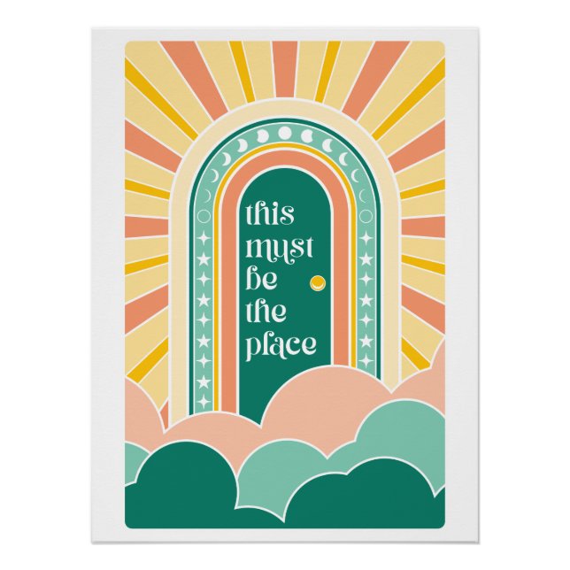 Pôster este deve ser o local da porta retrógrada (Frente)