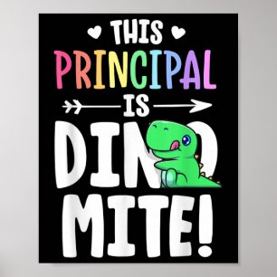 Poster Este Diretor É O Professor Dinossaur Pun T-