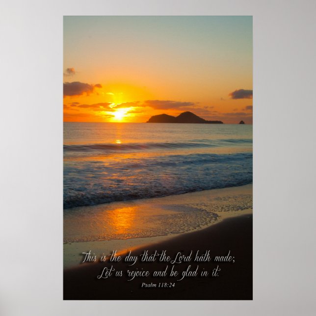 Poster Este é o dia que o Senhor fez (Frente)