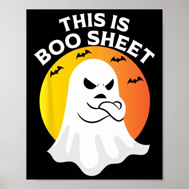 Poster Este É O Figurino Do Fantasma Do Fantasma De Hallo (Frente)