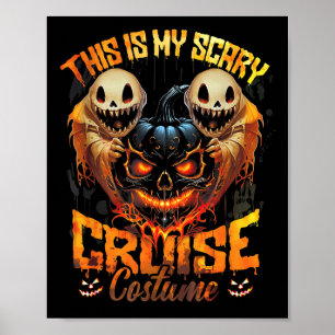 Poster Este É O Meu Assustador Do Diabo Do Espírito.