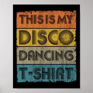 Poster Este é o meu Disco Retro 70 e 80 Music Dance