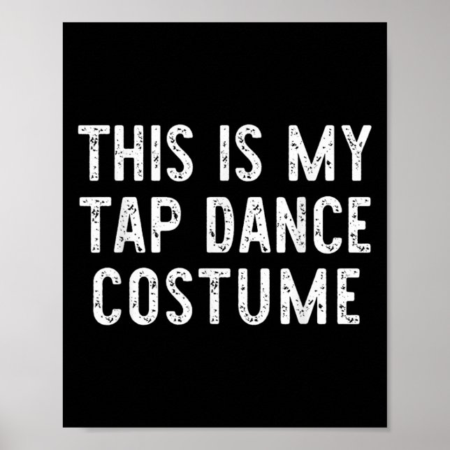 Poster Este É O Meu Fecho De Dança Fácil No Halloween (Frente)
