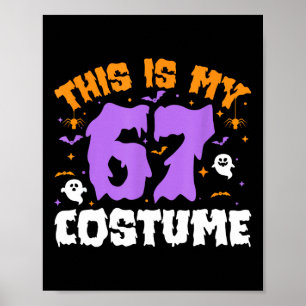 Poster Este é o meu número de fantasia de Halloween 67 nú