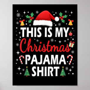 Poster Este É O Meu Pai De Natal Homens Mulheres Crianças