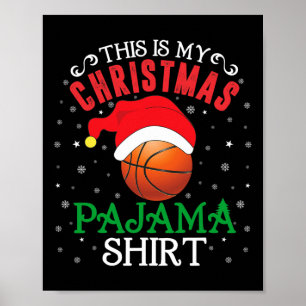 Poster Este É O Meu Pajama De Natal A Camisa Engraçada Do