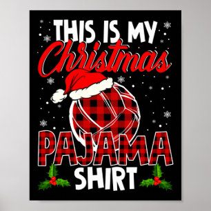 Poster Este É O Meu Volle De Xadrez De Papais noeis Fofos