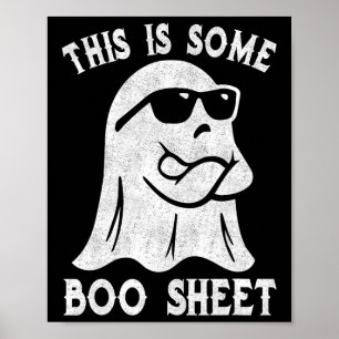 Poster Este É Um Brinde De Boo Sheet Halloween.