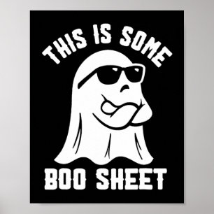 Poster Este É Um Folheto De Boo Halloween Ghost Engraçado
